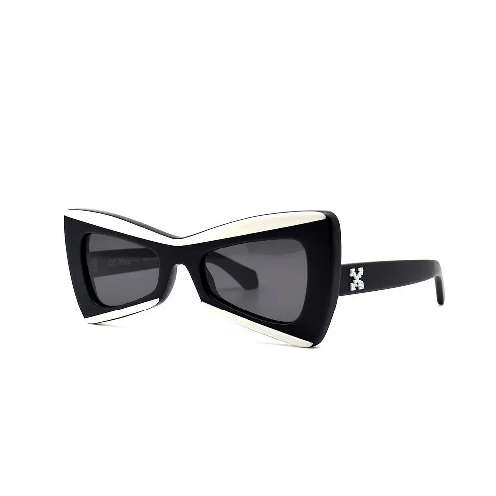 NEW! OFF-WHITE NASHVILLE OER1070 1007 BLACK/WHITE GREY AUTHENTIC SUNGLAS…